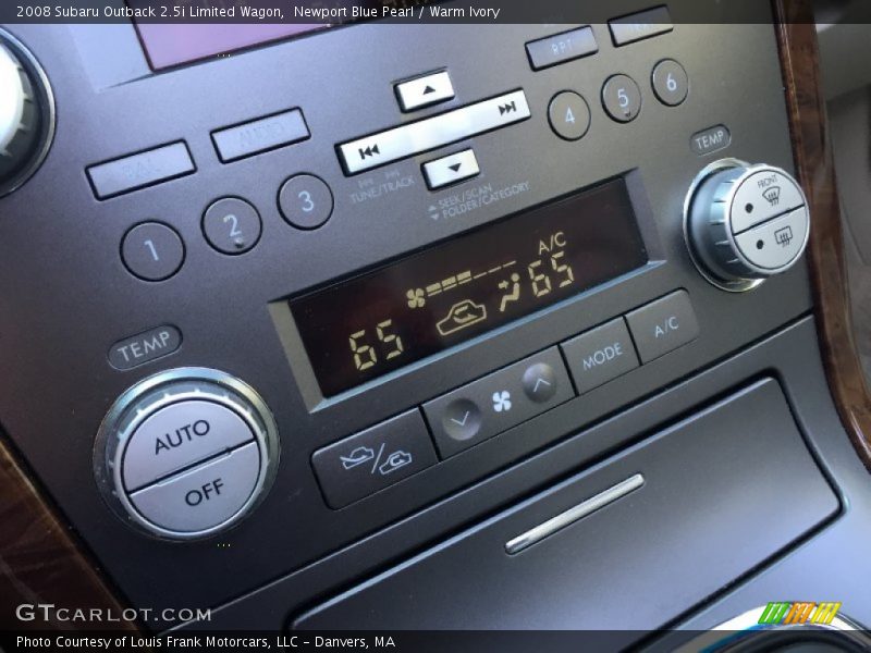 Newport Blue Pearl / Warm Ivory 2008 Subaru Outback 2.5i Limited Wagon