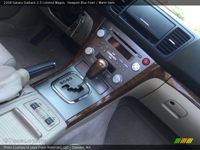 Newport Blue Pearl / Warm Ivory 2008 Subaru Outback 2.5i Limited Wagon