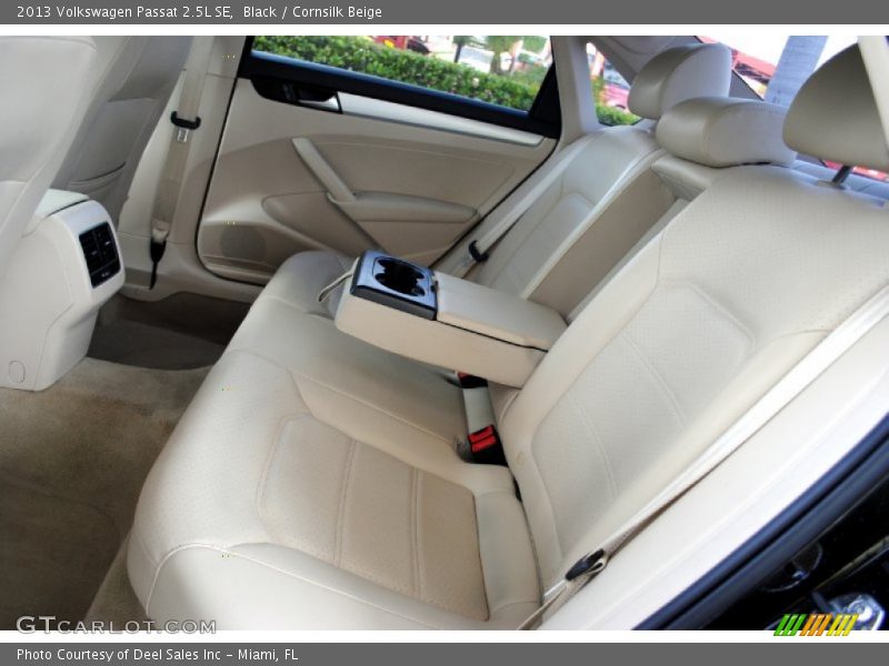 Black / Cornsilk Beige 2013 Volkswagen Passat 2.5L SE