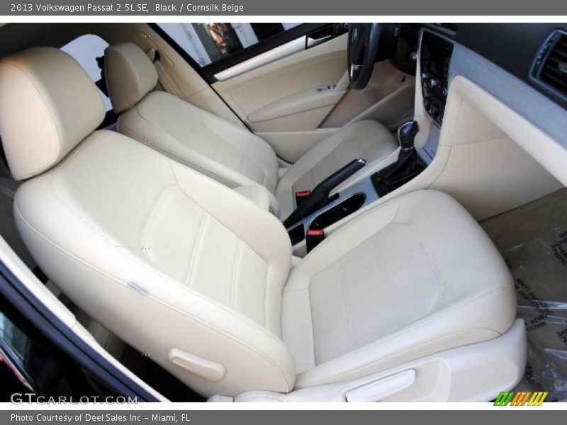 Black / Cornsilk Beige 2013 Volkswagen Passat 2.5L SE