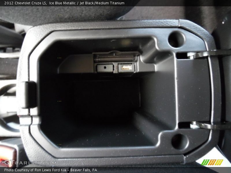 Ice Blue Metallic / Jet Black/Medium Titanium 2012 Chevrolet Cruze LS