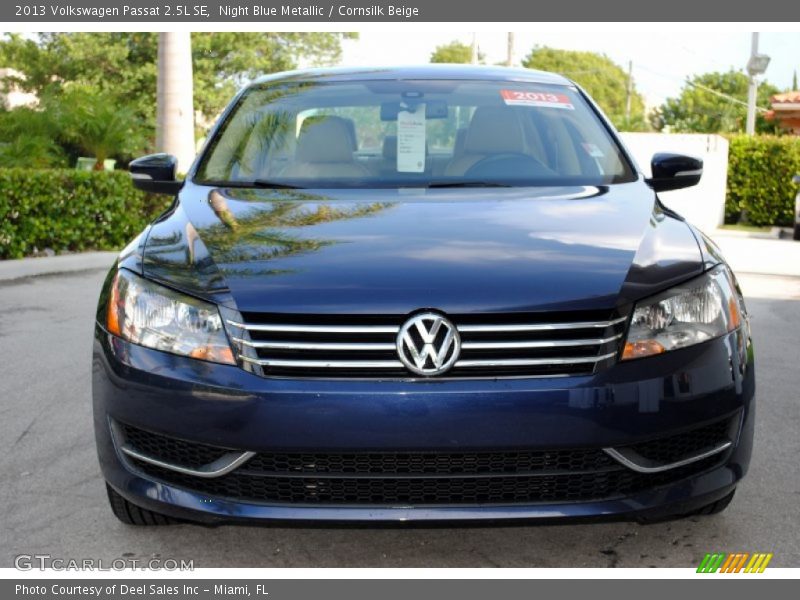 Night Blue Metallic / Cornsilk Beige 2013 Volkswagen Passat 2.5L SE