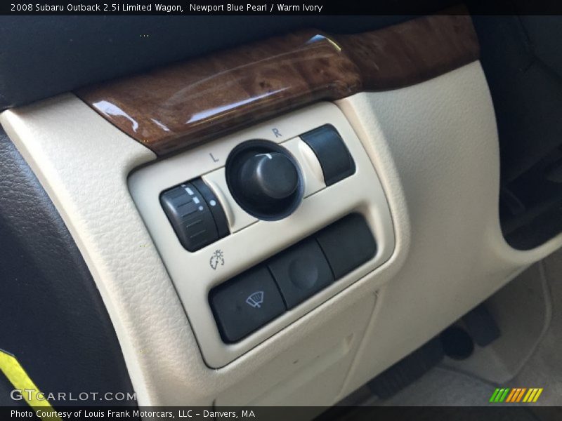 Newport Blue Pearl / Warm Ivory 2008 Subaru Outback 2.5i Limited Wagon