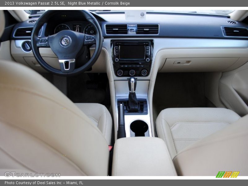 Night Blue Metallic / Cornsilk Beige 2013 Volkswagen Passat 2.5L SE