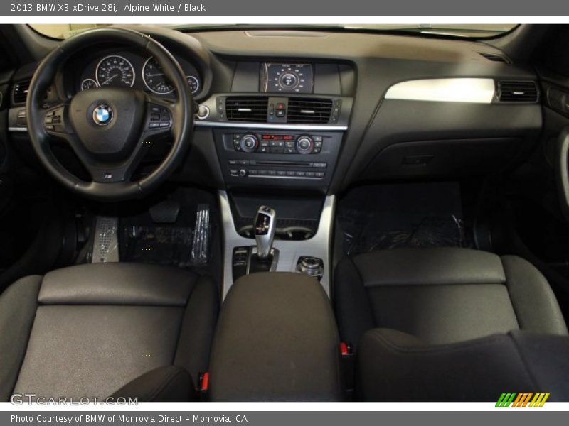 Alpine White / Black 2013 BMW X3 xDrive 28i