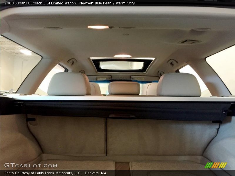Newport Blue Pearl / Warm Ivory 2008 Subaru Outback 2.5i Limited Wagon
