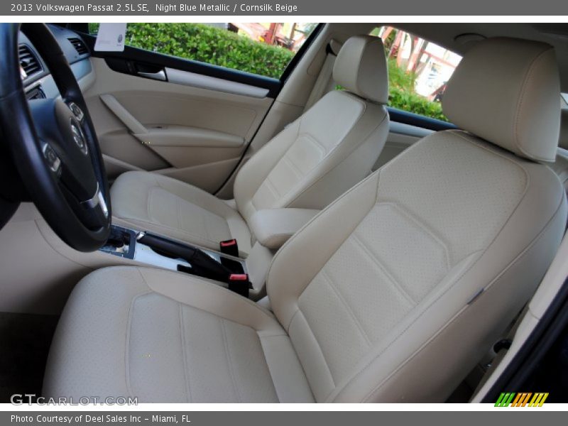 Night Blue Metallic / Cornsilk Beige 2013 Volkswagen Passat 2.5L SE
