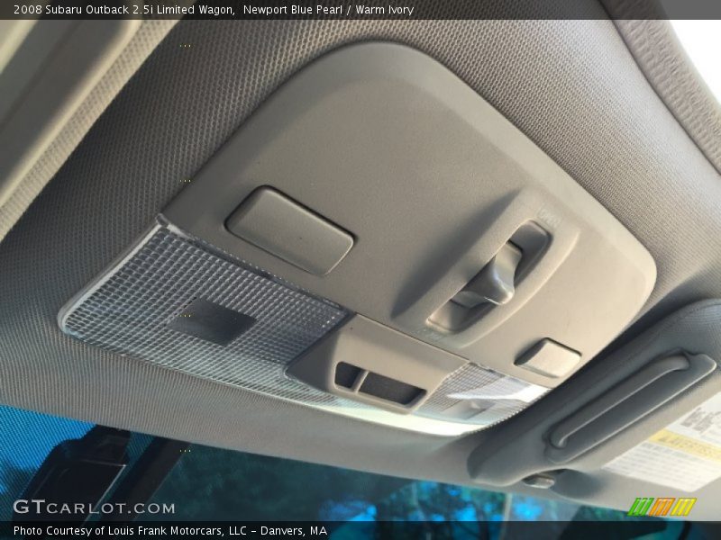 Newport Blue Pearl / Warm Ivory 2008 Subaru Outback 2.5i Limited Wagon