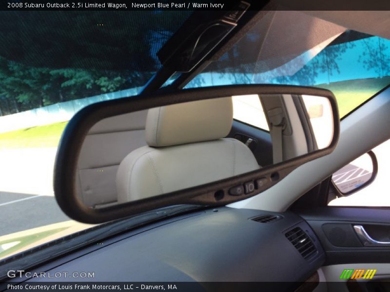 Newport Blue Pearl / Warm Ivory 2008 Subaru Outback 2.5i Limited Wagon