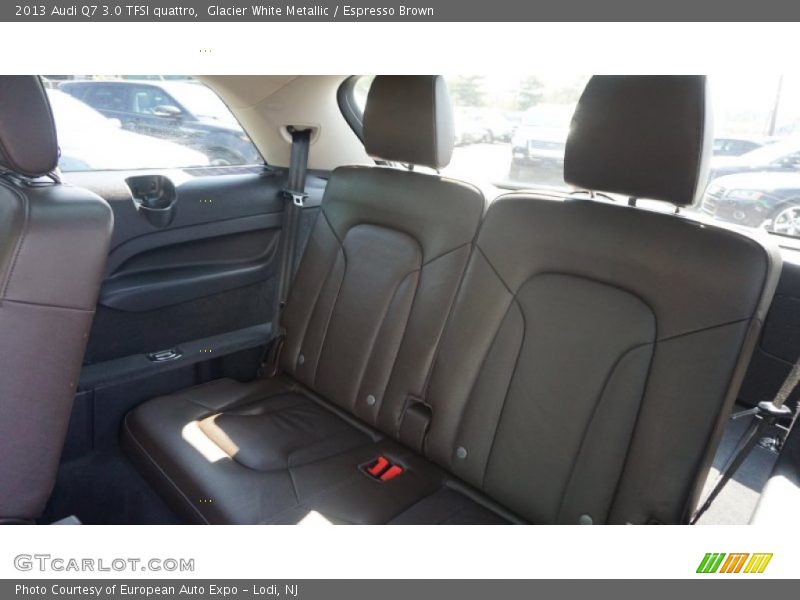 Glacier White Metallic / Espresso Brown 2013 Audi Q7 3.0 TFSI quattro
