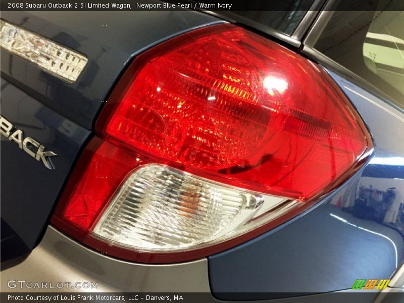 Newport Blue Pearl / Warm Ivory 2008 Subaru Outback 2.5i Limited Wagon
