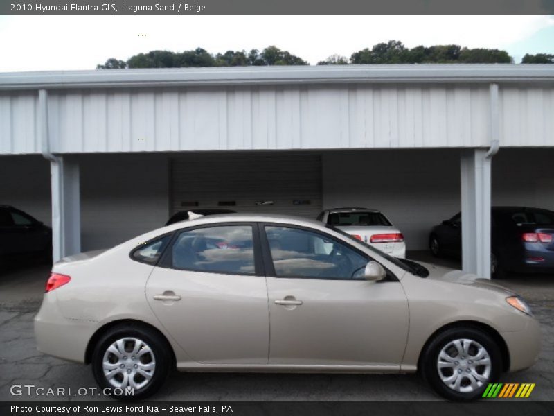 Laguna Sand / Beige 2010 Hyundai Elantra GLS