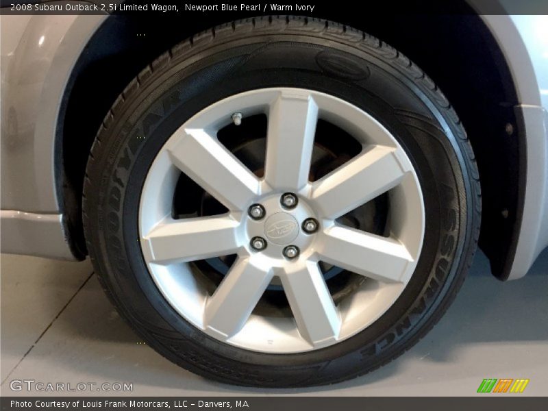 Newport Blue Pearl / Warm Ivory 2008 Subaru Outback 2.5i Limited Wagon