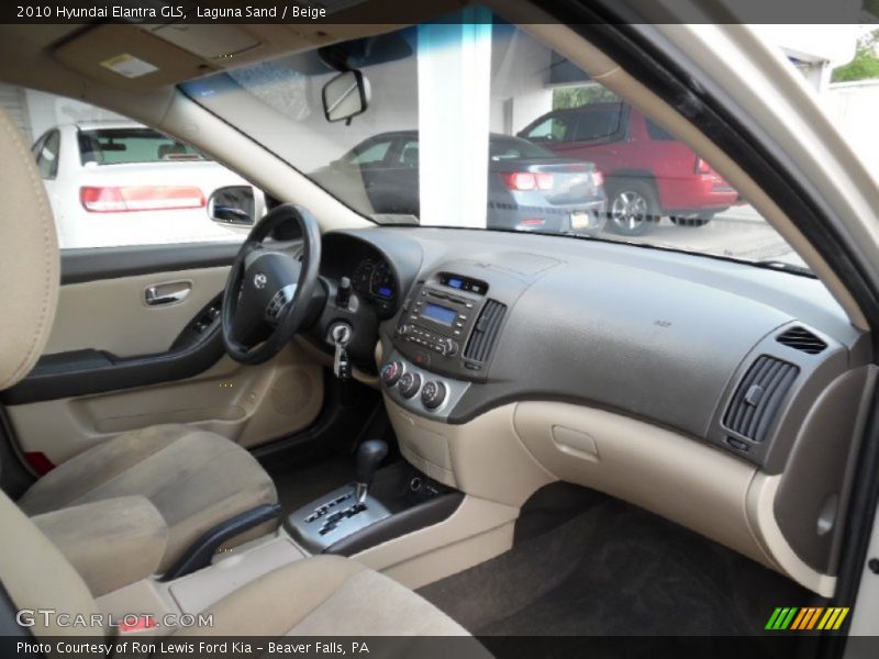 Laguna Sand / Beige 2010 Hyundai Elantra GLS
