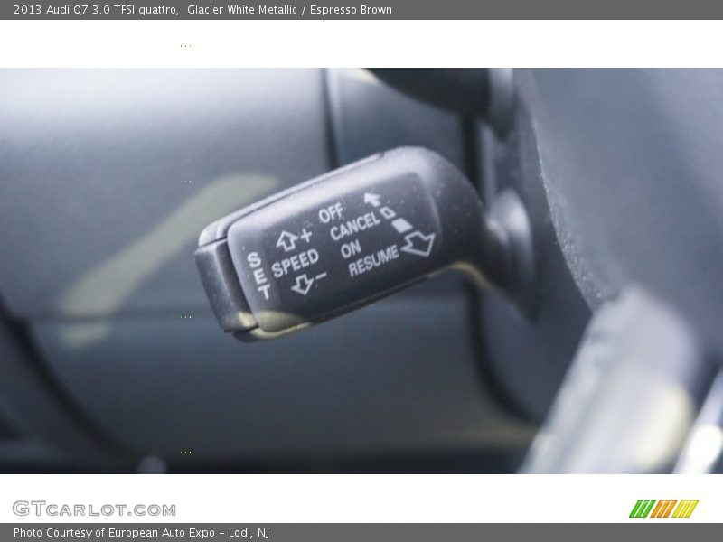 Glacier White Metallic / Espresso Brown 2013 Audi Q7 3.0 TFSI quattro