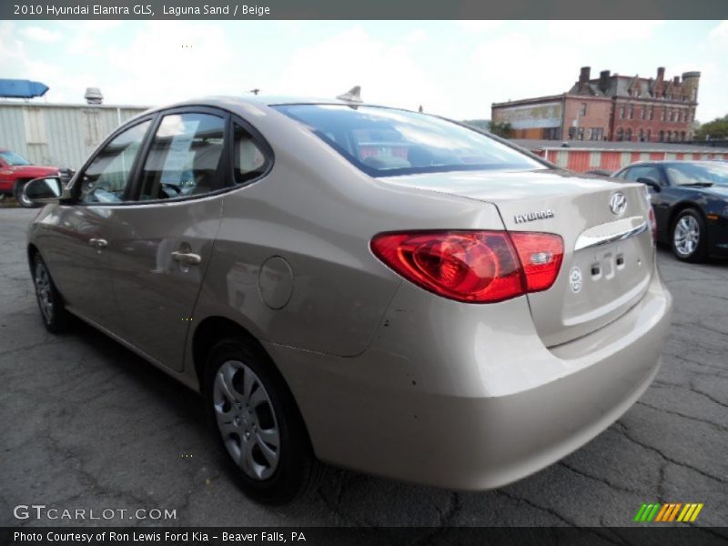 Laguna Sand / Beige 2010 Hyundai Elantra GLS