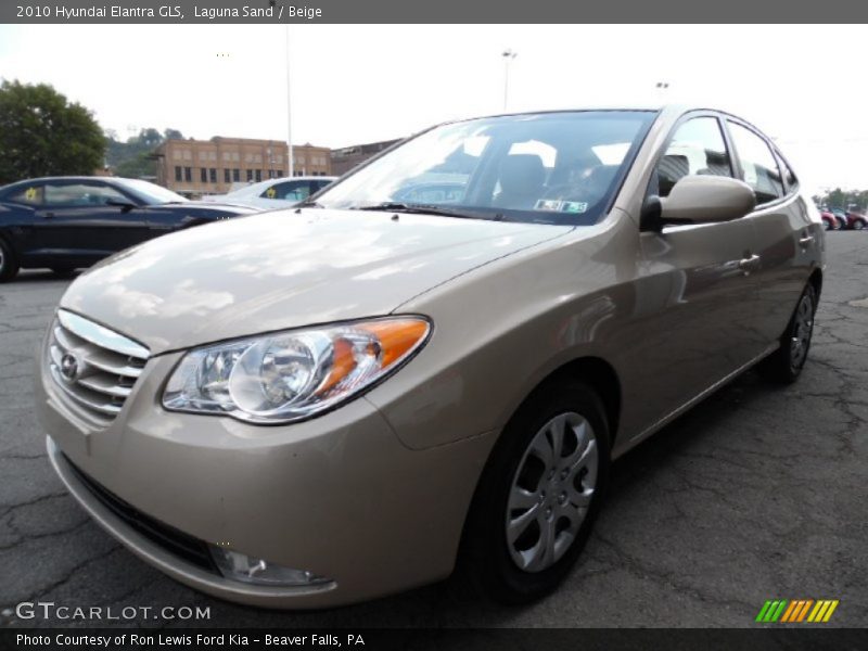 Laguna Sand / Beige 2010 Hyundai Elantra GLS
