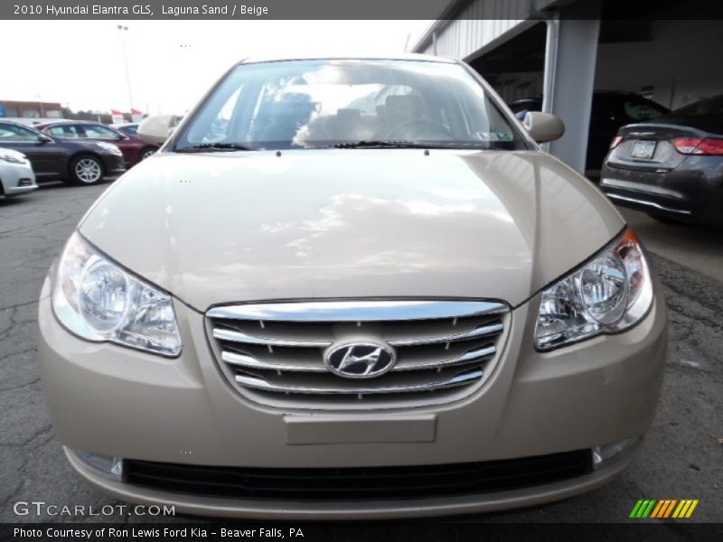 Laguna Sand / Beige 2010 Hyundai Elantra GLS