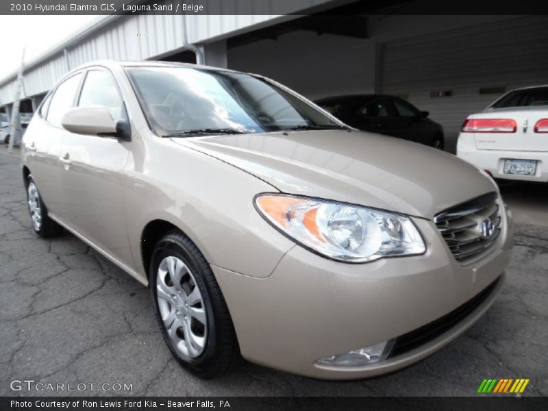 Laguna Sand / Beige 2010 Hyundai Elantra GLS
