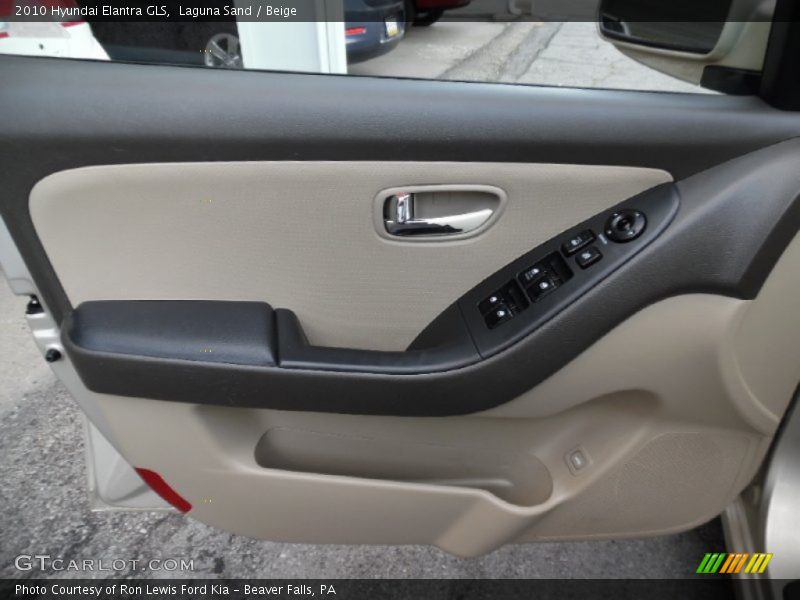 Laguna Sand / Beige 2010 Hyundai Elantra GLS