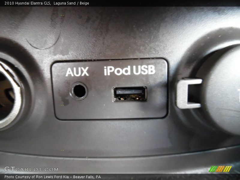 Laguna Sand / Beige 2010 Hyundai Elantra GLS