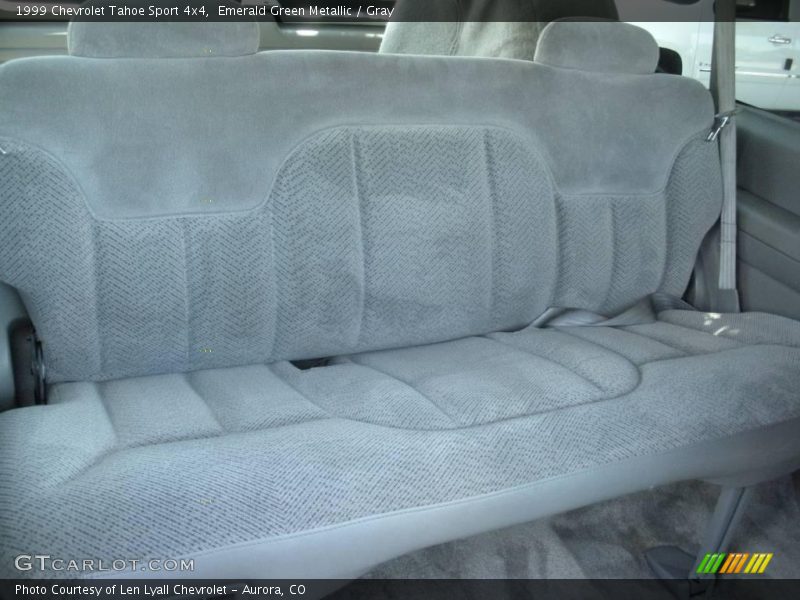 Emerald Green Metallic / Gray 1999 Chevrolet Tahoe Sport 4x4