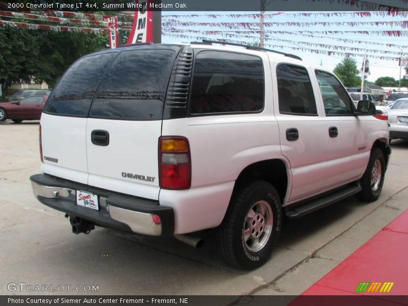 Summit White / Medium Oak 2000 Chevrolet Tahoe LT 4x4