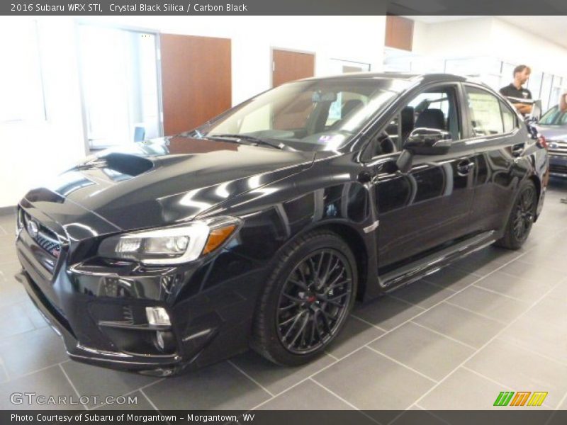 Crystal Black Silica / Carbon Black 2016 Subaru WRX STI
