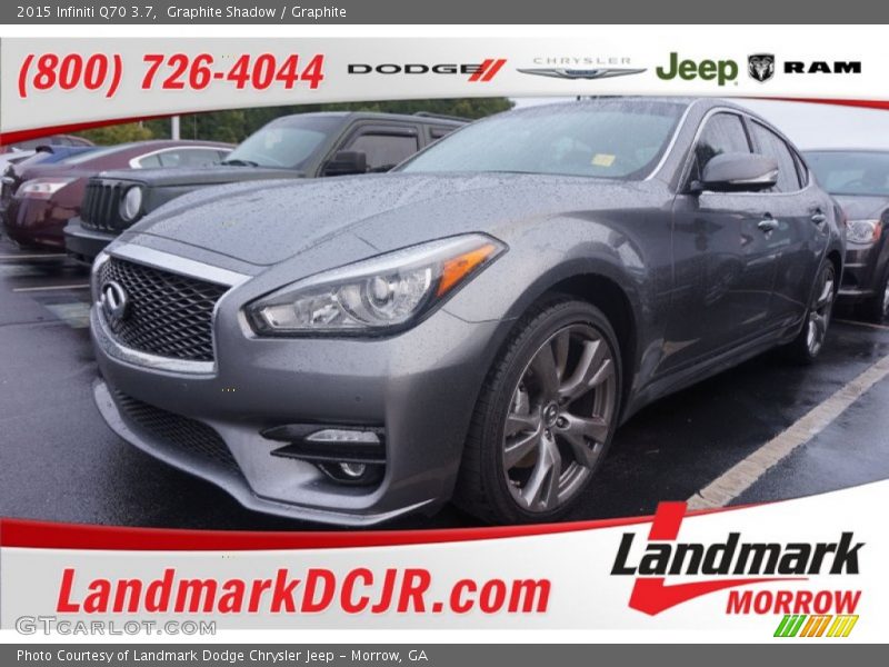 Graphite Shadow / Graphite 2015 Infiniti Q70 3.7