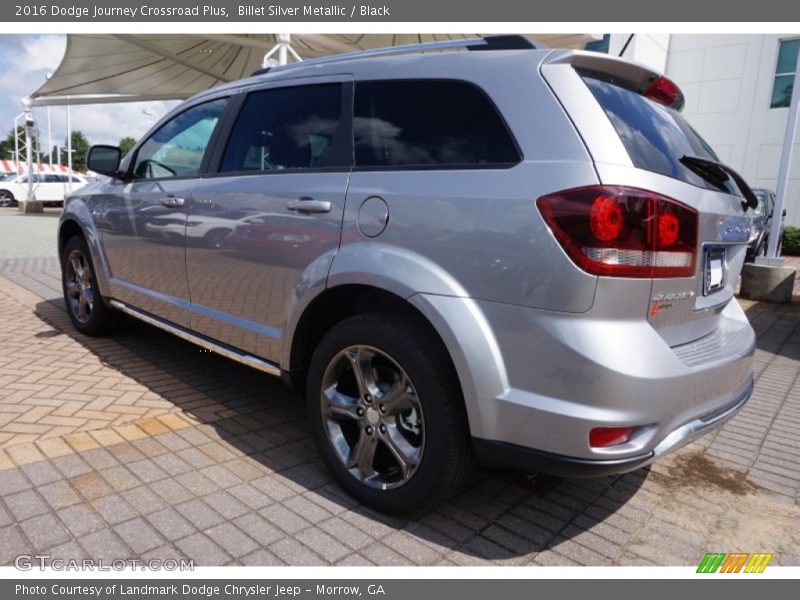 Billet Silver Metallic / Black 2016 Dodge Journey Crossroad Plus