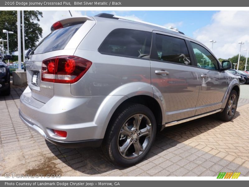 Billet Silver Metallic / Black 2016 Dodge Journey Crossroad Plus