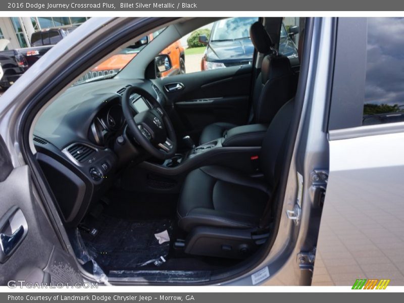 Billet Silver Metallic / Black 2016 Dodge Journey Crossroad Plus