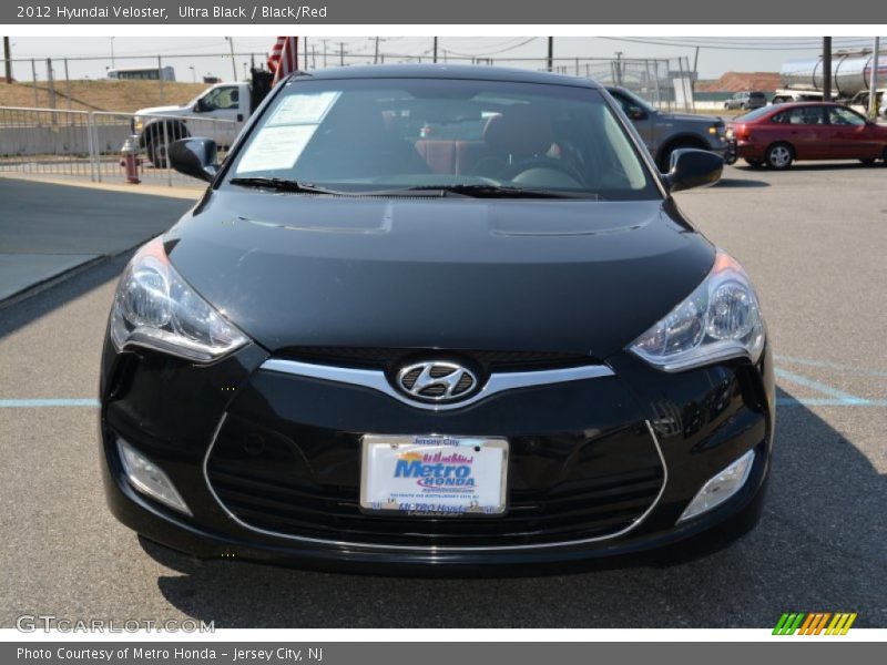 Ultra Black / Black/Red 2012 Hyundai Veloster