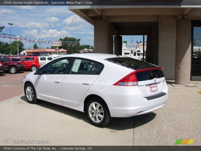 Spectrum White Pearl / Gray 2010 Honda Insight Hybrid EX