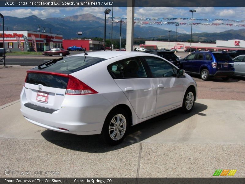Spectrum White Pearl / Gray 2010 Honda Insight Hybrid EX