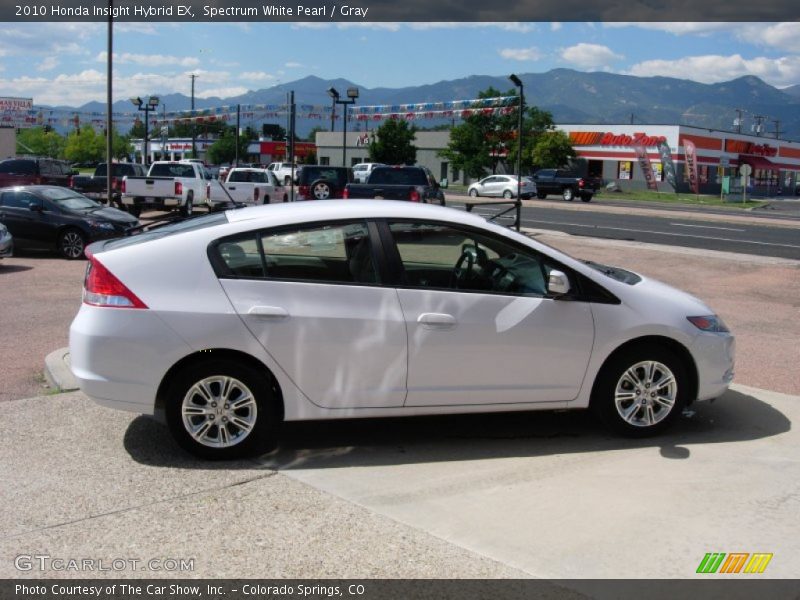 Spectrum White Pearl / Gray 2010 Honda Insight Hybrid EX