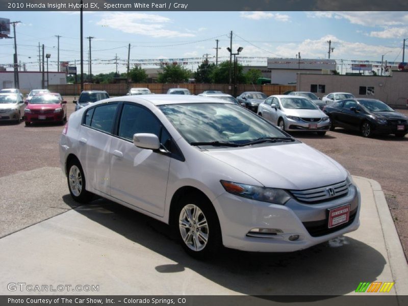 Spectrum White Pearl / Gray 2010 Honda Insight Hybrid EX