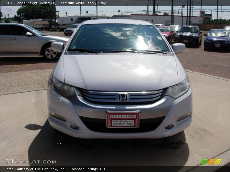 Spectrum White Pearl / Gray 2010 Honda Insight Hybrid EX