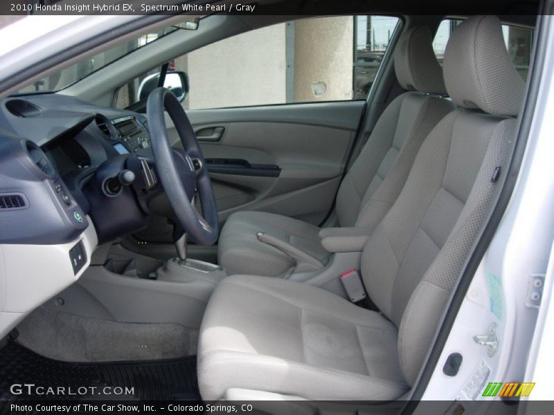 Spectrum White Pearl / Gray 2010 Honda Insight Hybrid EX