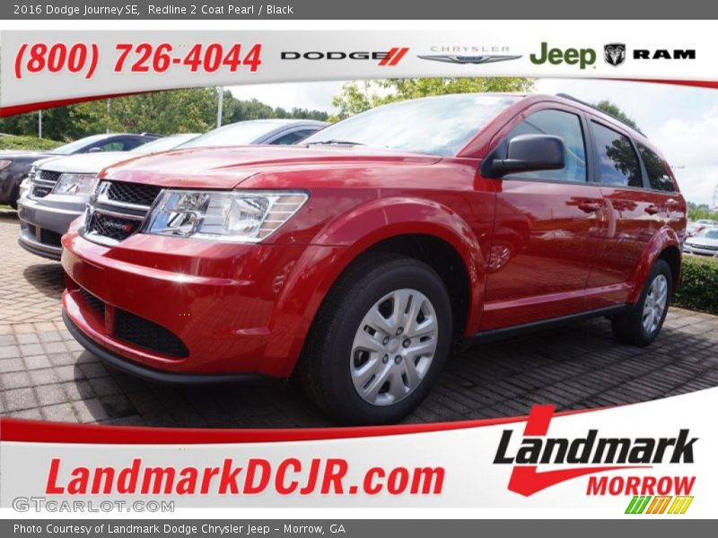 Redline 2 Coat Pearl / Black 2016 Dodge Journey SE