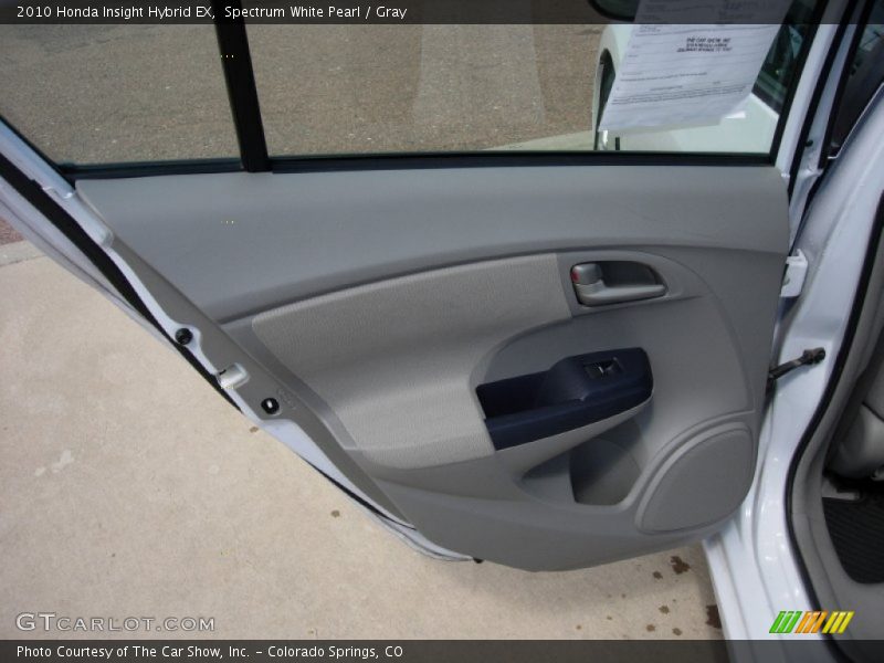 Spectrum White Pearl / Gray 2010 Honda Insight Hybrid EX