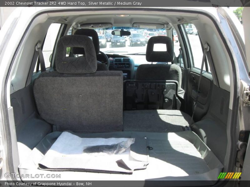 Silver Metallic / Medium Gray 2002 Chevrolet Tracker ZR2 4WD Hard Top