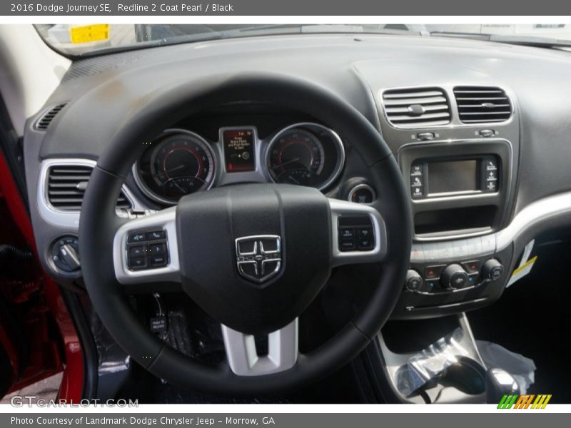 Redline 2 Coat Pearl / Black 2016 Dodge Journey SE