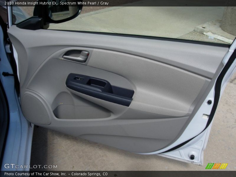 Spectrum White Pearl / Gray 2010 Honda Insight Hybrid EX