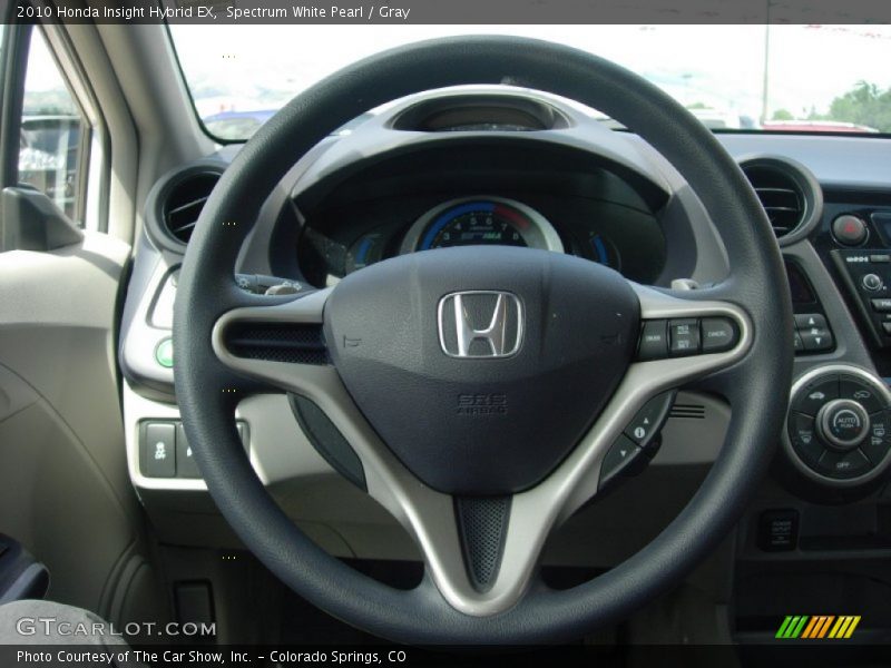 Spectrum White Pearl / Gray 2010 Honda Insight Hybrid EX