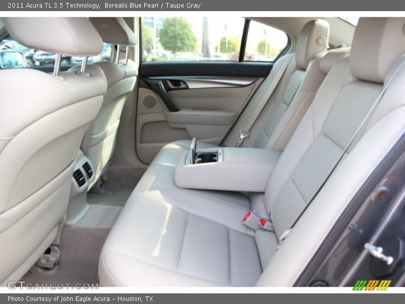 Borealis Blue Pearl / Taupe Gray 2011 Acura TL 3.5 Technology