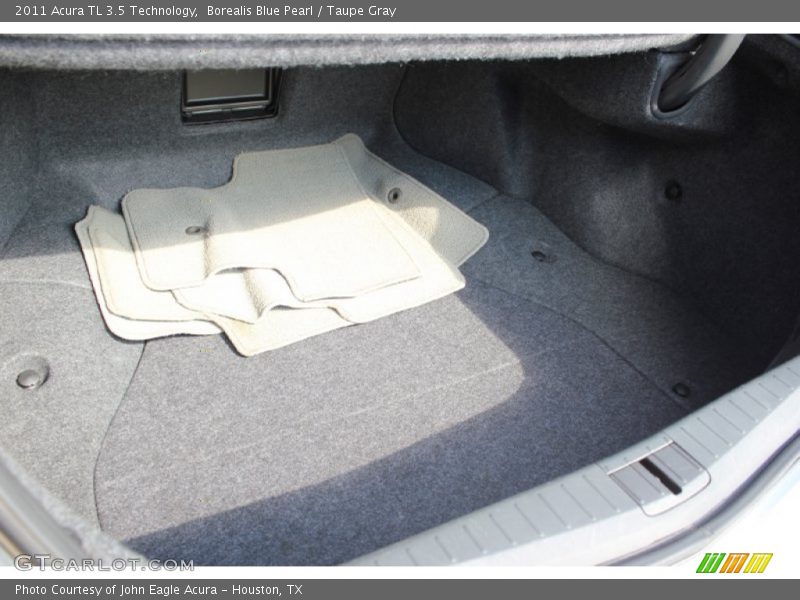 Borealis Blue Pearl / Taupe Gray 2011 Acura TL 3.5 Technology