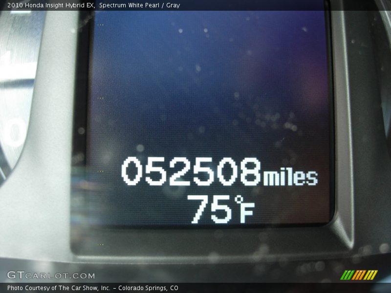 Spectrum White Pearl / Gray 2010 Honda Insight Hybrid EX