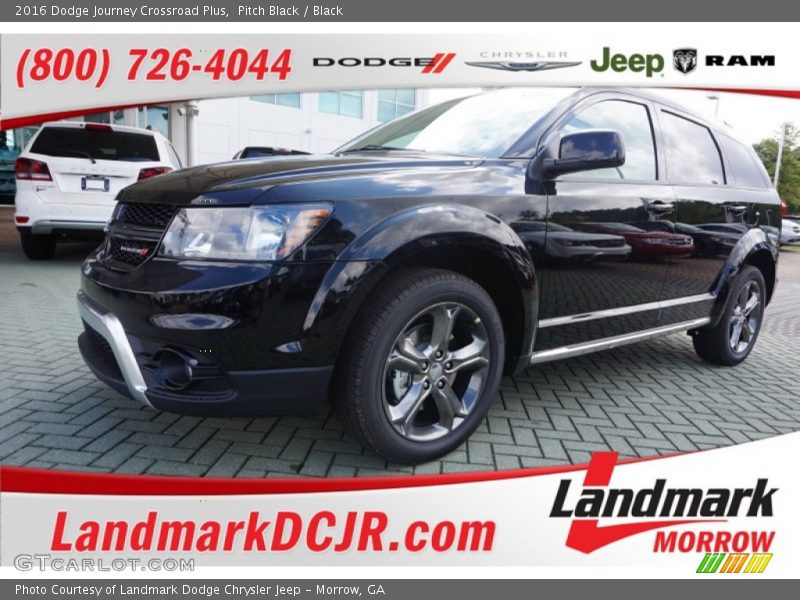Pitch Black / Black 2016 Dodge Journey Crossroad Plus