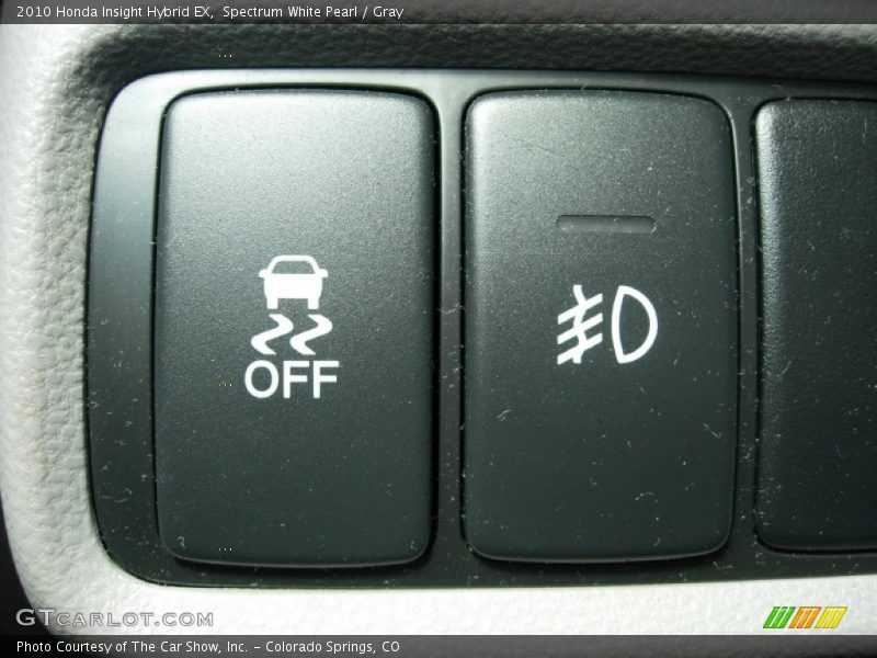 Spectrum White Pearl / Gray 2010 Honda Insight Hybrid EX